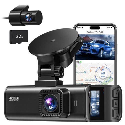 Redtiger f7np dash cam - f7np, 4k